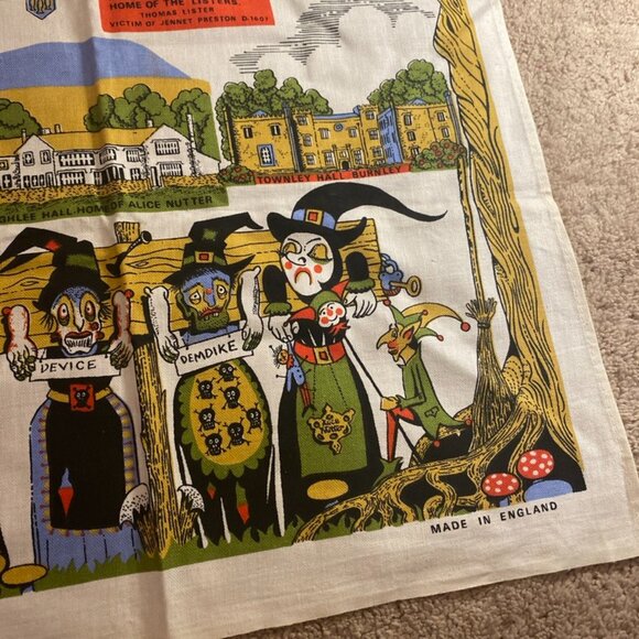 80s Pendle Witch Country Kitchen Towel by Monitor Designs - Picture 4 of 11